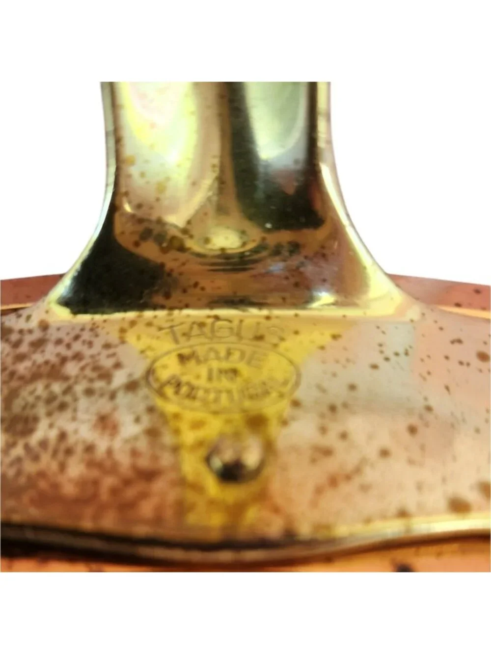Vintage TAGUS Copper Brass Handle 12-1/2